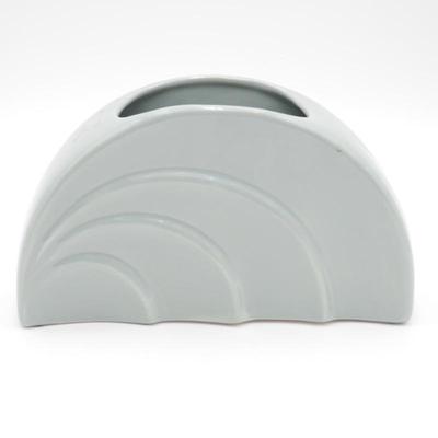 Vintage Art-Deco Style Half-Circle Vase