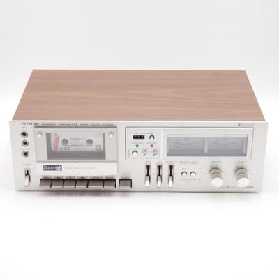 1970s Hitachi Stereo Cassette Tape Deck D-850