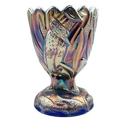 Lot 386   
St Clair Carnival Glass, Kingfisher, Toothpick Holder