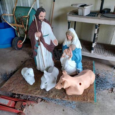 Life size Nativity Set