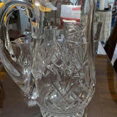 Waterford Crystal large pitcher MINT condition
