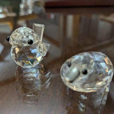 Swarovski set of 2 birds mint condition
