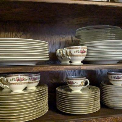 Rare Wedgewood 66 piece set mint condition