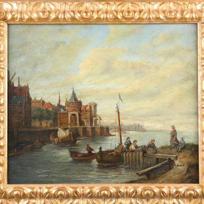 Karl Böheim oil painting