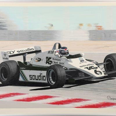 Arthur Benjamins large oil painting