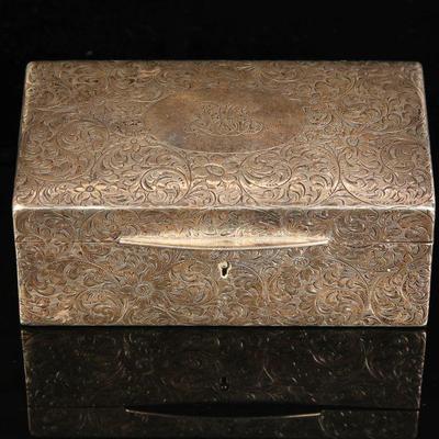 Tiffany & Co. Sterling silver box