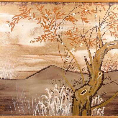 Lee Reynolds (VanGuard) studios large MCM paitning