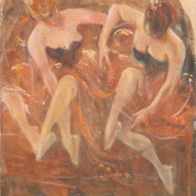 French Impressionist painting (school of Degas)