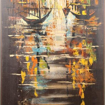 Carlo of Hollywood large painting