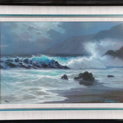 Roy Gonzales Tabora s/# Hawaiian litho