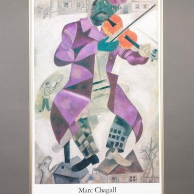 Marc Chagall Guggenheim poster