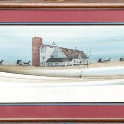 P. Buckley Moss signed litho