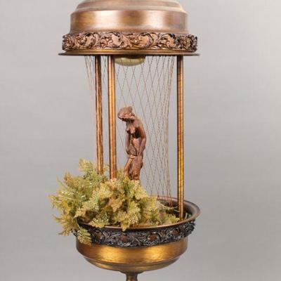 MCM Greek Goddess oil rain lamp