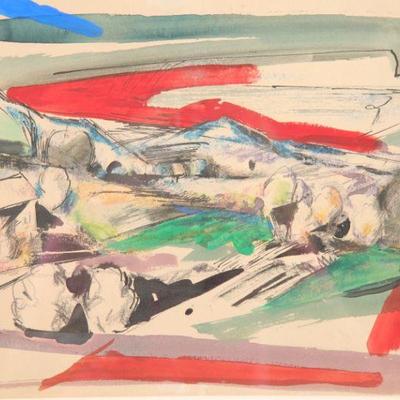 John Von Wicht painting