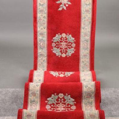 15 foot Oriental runner carpet