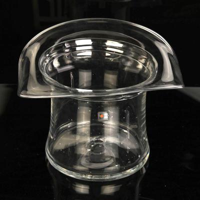 Blenko glass top hat
