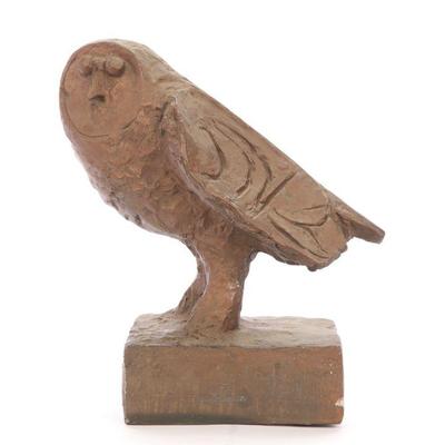 MCM owl scupture