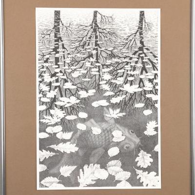 MC Escher print