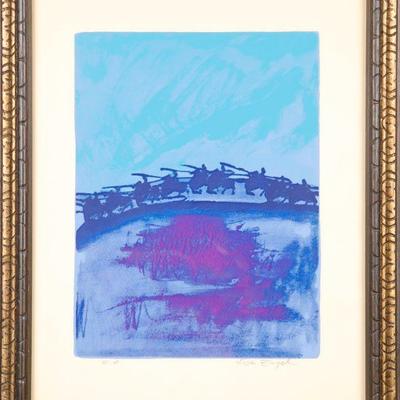 Nissan Engel signed lithograph