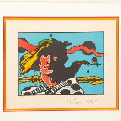 Peter Max signed lithograph