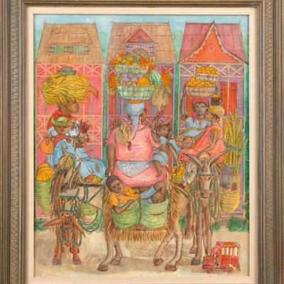 Alix Roy painting