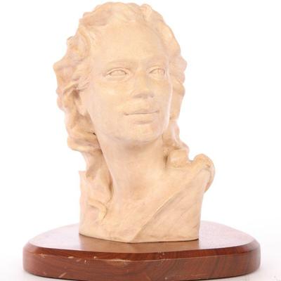 S.E. Maloney terra cotta bust