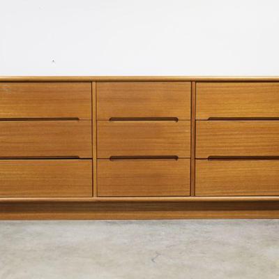 MCM Sun Cabinet Co. long vanity dresser