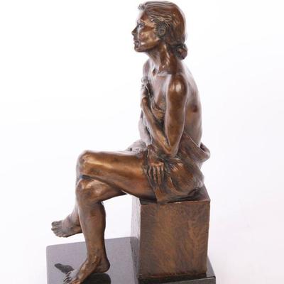 S.E. Maloney bronze sculpture