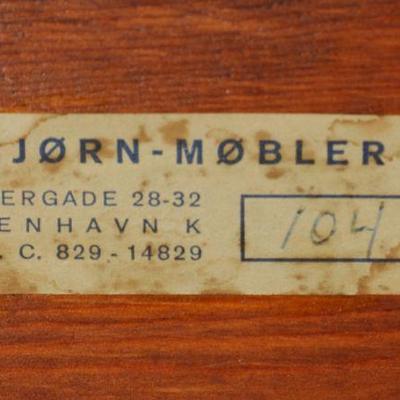 Hans Wegner & Wilhelm Wohlert for Asjørn Møbler Rosewood Table & 5 chairs