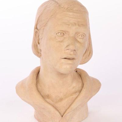S.E. Maloney terra cotta sculpture