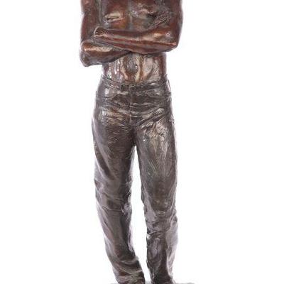 S.E. Maloney large bronze sculpture