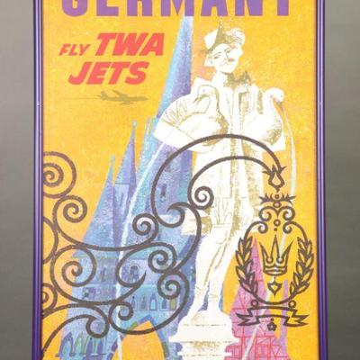 David Klein TWA poster Germany