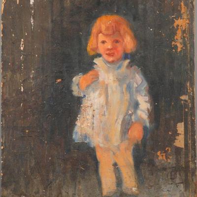 French Impressionist painting (school of Renoir)