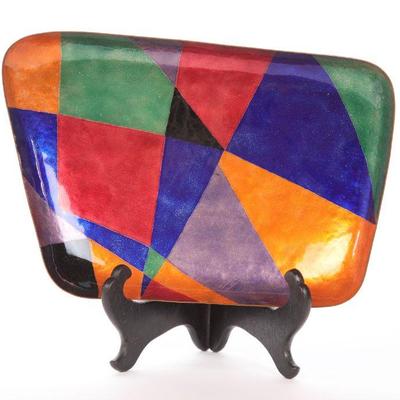 Steinböck Austrian Enamel on Copper dish