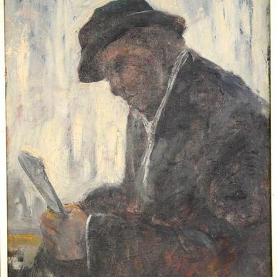 Philip Reisman painting