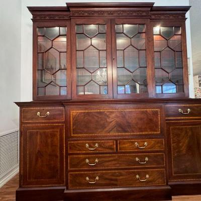 Henkel-Harris China Cabinet with Storage