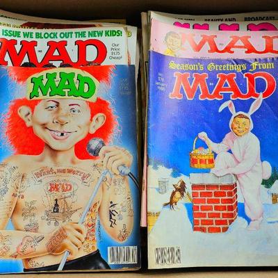 MAD magazine collection.