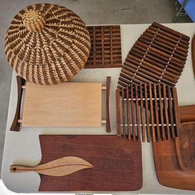 Mid Century DANSK Wooden Wares.