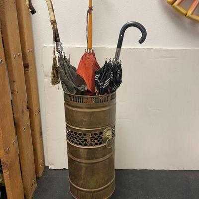 Brass Umbrella Stand