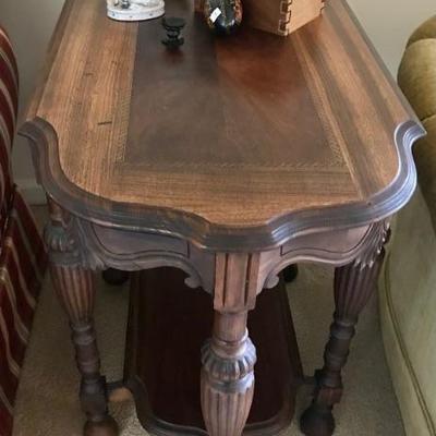 Antique Eastlake side table $159
38 X 21 X 29"