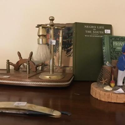 shaving stand nd brush SOLD Negro Life in the South SOLD