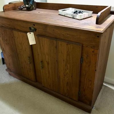 custom made storage cabinet $145
51 X 20 X 36"