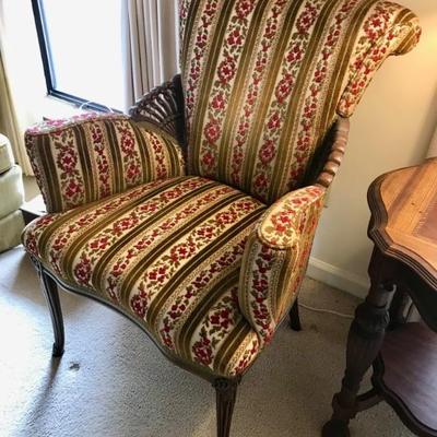 antique chair with fan insert $140
2 available