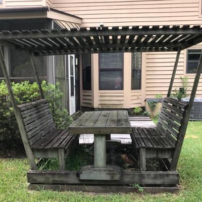 custom made glider swing $100