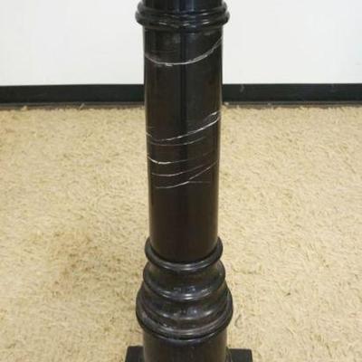 1007A	MARBLE PEDESTAL, APPROXIMATELY 11 IN SQUARE X 40 IN HIGH
