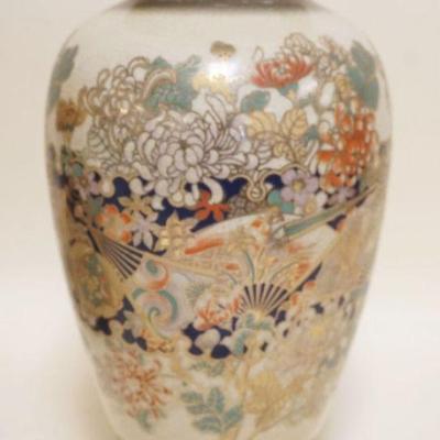 1095	SATSUMA VASE, APPROXIMATELY 14 1/2 IN HIGH
