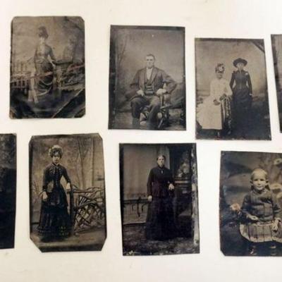 1127	GROUP OF ASSORTED TIN TYPES

