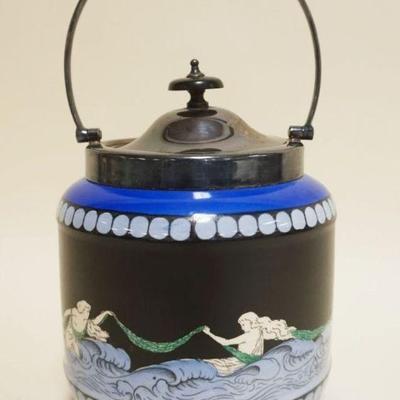 1054	STOKE ON TRENT BISCUIT JAR
