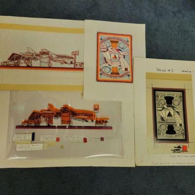 Moe original advertising samples. 