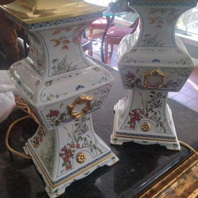 Franklin mint lamps